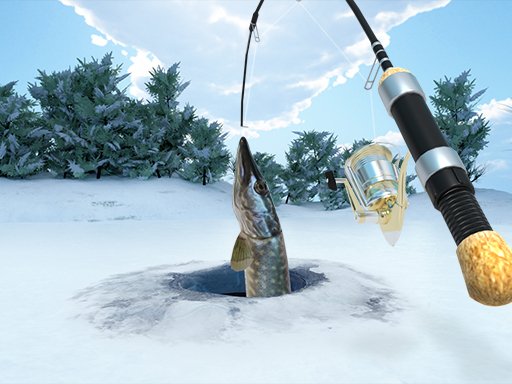Ice fishing game online, ice fishing game